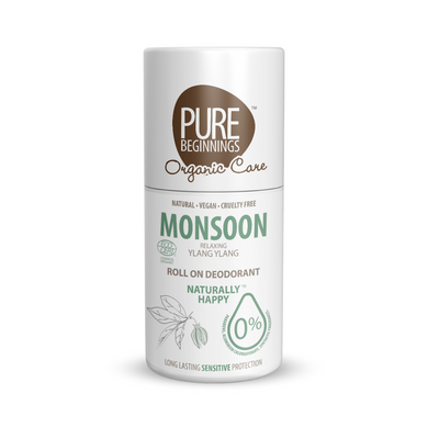 Pure Beginnings - Roll On Deodorant 75ml - Monsoon