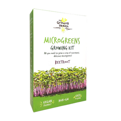 my growing health beetroot microgreens growing kit