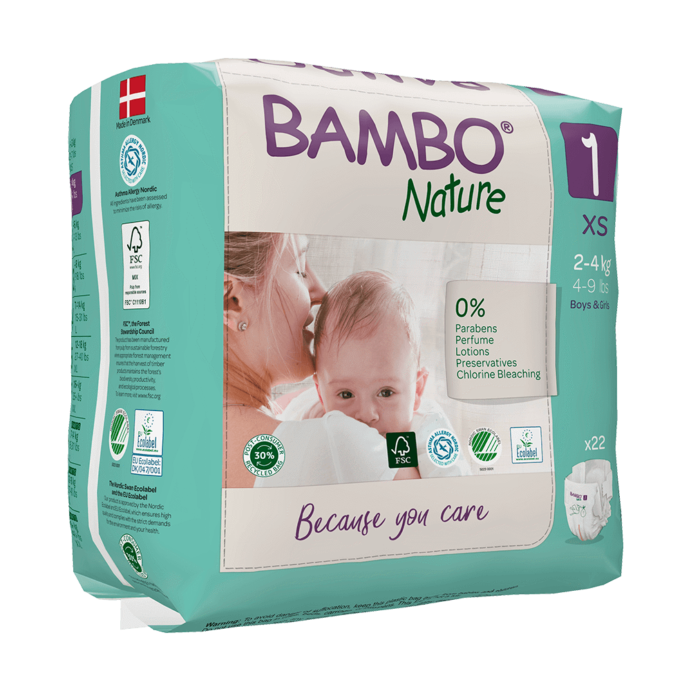 Bambo Nature Eco Nappies Size 1
