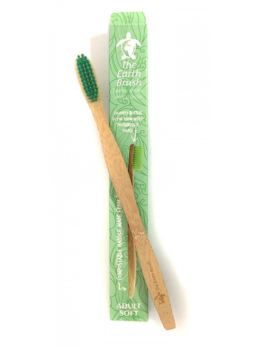 Earth Brush - Biodegradable Adult Toothbrush - Soft