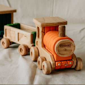 WoodinQ - Tjoeke Puff Train Set