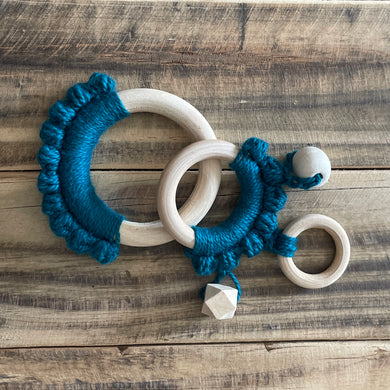 Little Earth Tribe - Crocheted Rattle&Teether 2pack