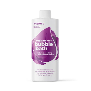 SoPure Fragrance-Free Bubble Bath 1L