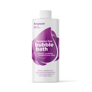 SoPure Fragrance-Free Bubble Bath 1L